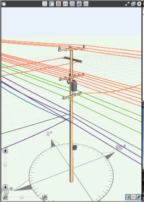 Image illustrating Pole Loading Analysis with Datafield Technology Services branding, emphasizing 'Pole Loading Analysis.' This alt text corresponds to the page's context on structural analysis services for utility poles.