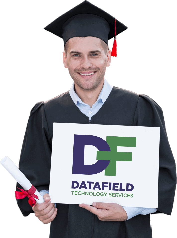 Datafield technology services - graduate, featuring Data Field Technology Services and highlighting their expertise in innovative tech solutions.