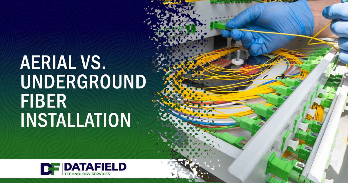 Aerial vs. Underground Fiber: Choosing the Best Installation